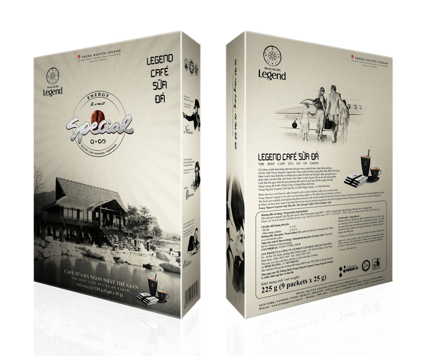 Trung Nguyen Legend 3in1 Café SUA DA